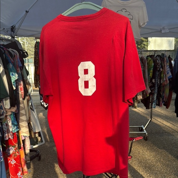 Red Cardinals Graphic T-Shirt vintage Russel made in the USA MLB baseball - Picture 6 of 6